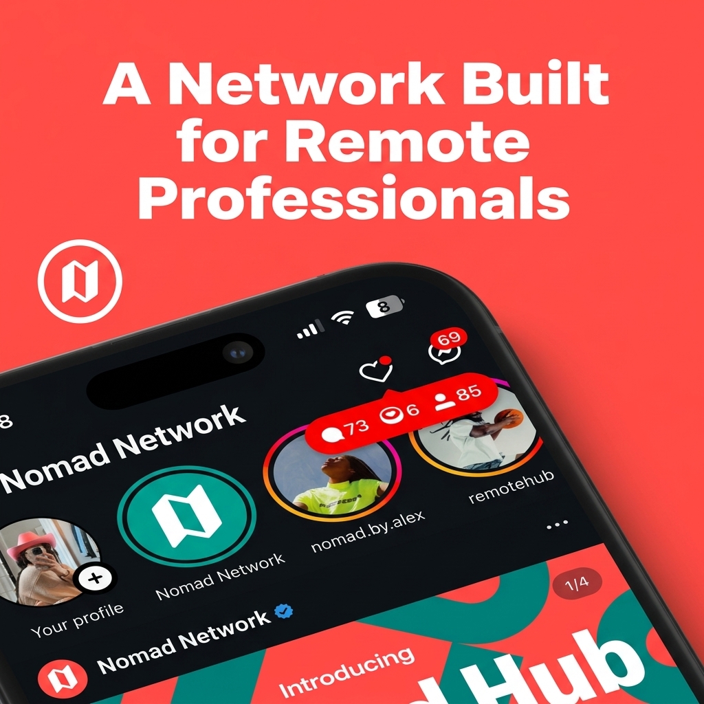 Nomad Network ad creative